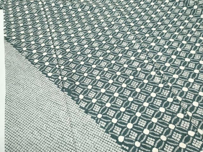 平和屋着物●訪問着　総絞り　七宝文　正絹　逸品　CABI2484yc