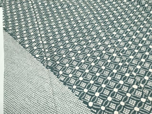 平和屋着物●訪問着　総絞り　七宝文　正絹　逸品　CABI2484yc