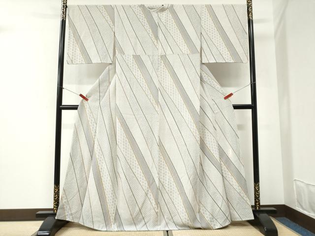 平和屋着物●江戸小紋　作家物　吉祥文　正絹　逸品　CABI2486yc