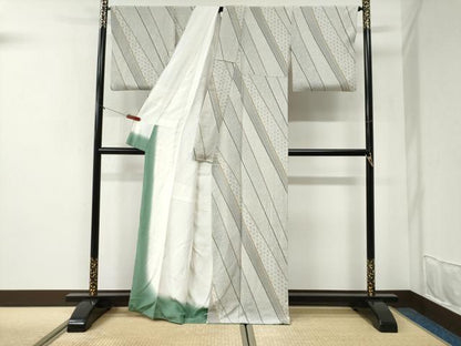 平和屋着物●江戸小紋　作家物　吉祥文　正絹　逸品　CABI2486yc