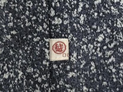 平和屋着物●訪問着　色紙草花文　たたき染め　金彩　三越扱い　正絹　逸品　CABI2490yc