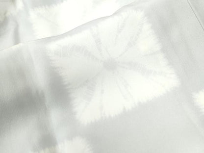 平和屋着物●長襦袢　無双仕立て　市松吉祥地紋　正絹　逸品　CABI2503yc