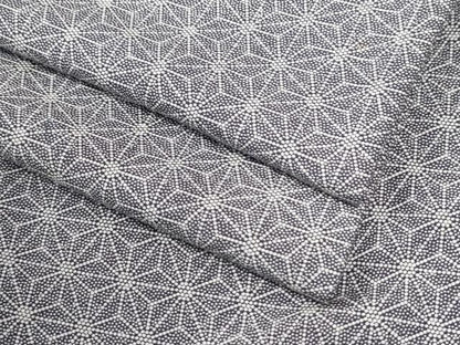 平和屋着物●江戸小紋　麻の葉文様　正絹　逸品　CABI2527yc
