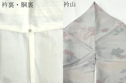平和屋着物●上質な小紋　辻が花　地紋起こし　暈し染め　正絹　逸品　CABI2529yc
