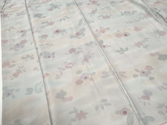 平和屋着物●上質な小紋　辻が花　地紋起こし　暈し染め　正絹　逸品　CABI2529yc