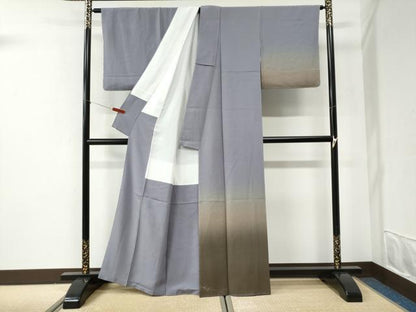 平和屋着物●訪問着　霞文　暈し染め　正絹　逸品　未使用　CABI2530yc