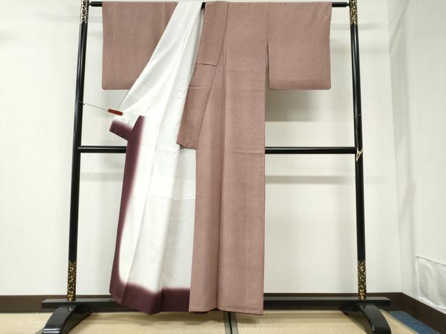 平和屋着物●洗える最高級着物　＜英＞はなぶさ謹製　江戸小紋　鮫小紋柄　CABI2537yc