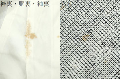 平和屋着物●訪問着　総刺繍　駒刺繍　本疋田絞り　舞蝶文　金彩　正絹　逸品　CABI2538yc