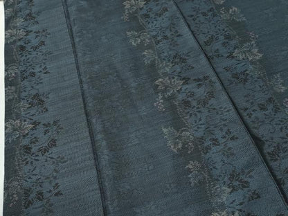 平和屋着物●本場大島紬　葡萄蔦の葉文　やまと誂製　正絹　逸品　CABI2539yc
