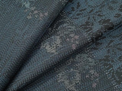 平和屋着物●本場大島紬　葡萄蔦の葉文　やまと誂製　正絹　逸品　CABI2539yc