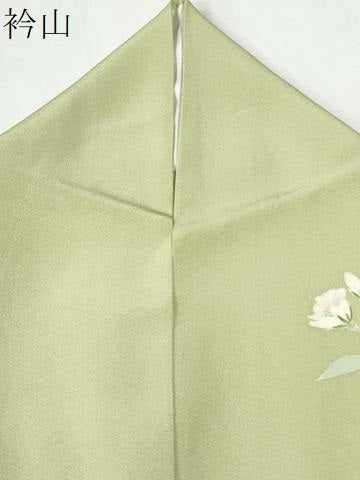 平和屋着物●訪問着　友禅　作家物　草花文　大丸扱い　正絹　逸品　CABI2540yc