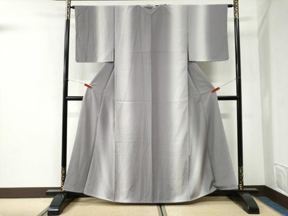平和屋着物●上質な小紋　霞文　暈し染め　正絹　逸品　未使用　CABI2550yc