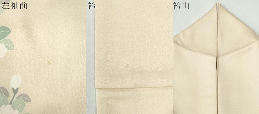 平和屋着物●訪問着　枝花文　金彩　正絹　逸品　CABI2556yc