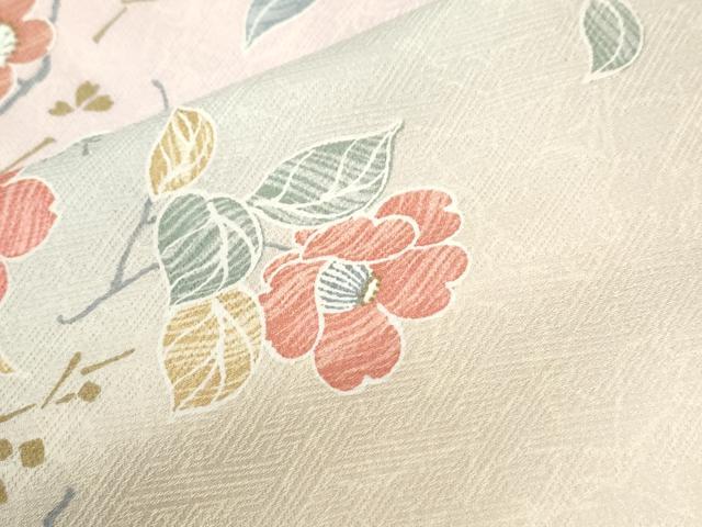 平和屋着物●訪問着　梅花文　暈し染め　金彩　正絹　逸品　CABI2563yc