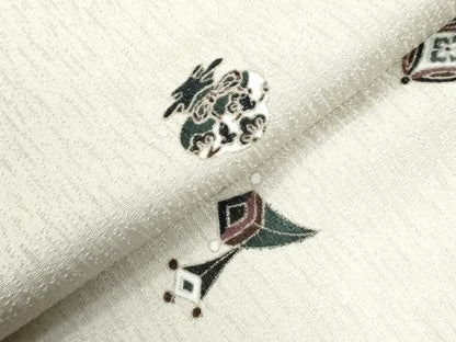 平和屋着物●上質な小紋　宝尽くし　金彩　正絹　逸品　CABI2570yc