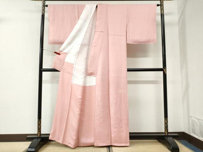 平和屋着物●本加賀友禅作家　押田正義　色留袖　飛鶴渡り橋松竹梅御所車地紋　虹色　正絹　逸品　未使用　CABI2589yc