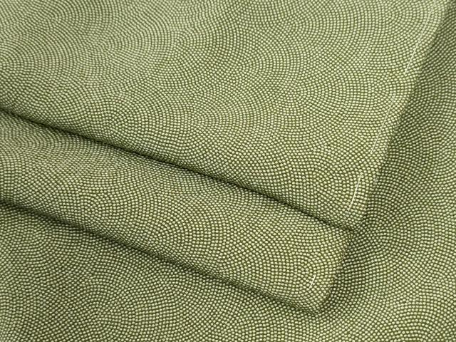 平和屋着物●江戸小紋　鮫小紋柄　正絹　逸品　未使用　CABI2598yc