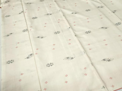 平和屋着物●本場琉球絣　紬　正絹　逸品　未使用　CABI2609yc