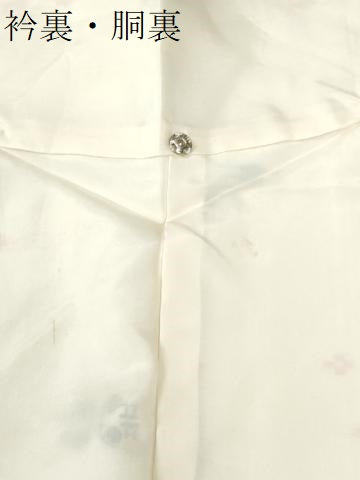 平和屋着物●本場琉球絣　紬　正絹　逸品　未使用　CABI2609yc