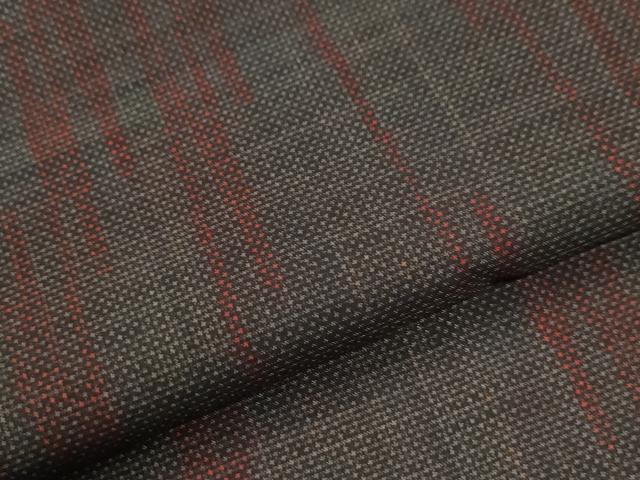 平和屋着物●本場大島紬　7マルキ　霞文　正絹　逸品　未使用　CABI2640yc