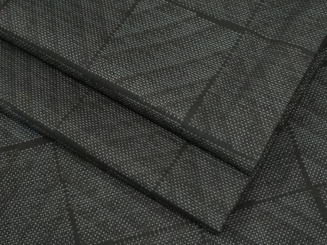 平和屋着物●本場大島紬　9マルキ　吉祥文　正絹　逸品　CABI2653yc