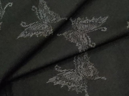 平和屋着物●本場大島紬　地空き　舞蝶文　正絹　逸品　CABI2663yc