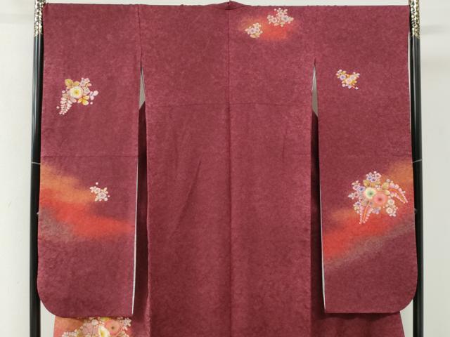 平和屋着物●豪華振袖　辻が花　暈し染め　正絹　逸品　CABI2666yc