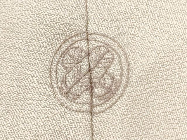 平和屋着物●訪問着　総刺繍　吹き寄せ花松文　金糸　正絹　逸品　CABI2667yc