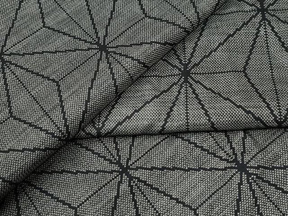 平和屋着物●本場大島紬　9マルキ　麻の葉文様　正絹　逸品　未使用　CABI2681yc