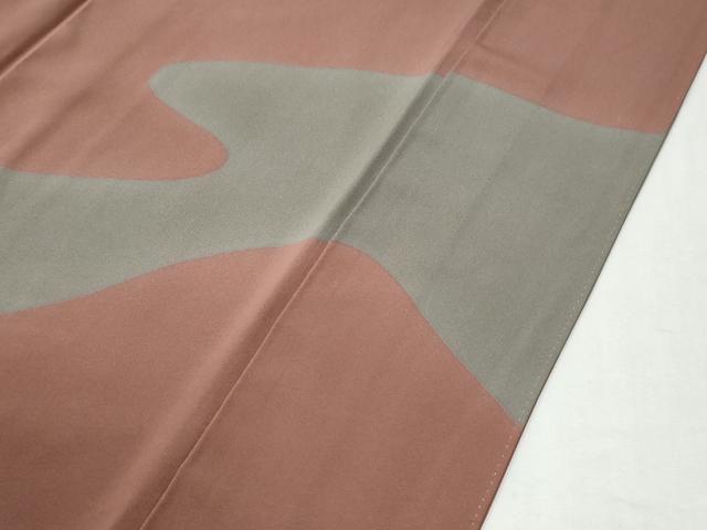平和屋着物●訪問着　草花文　正絹　逸品　CABI2686yc