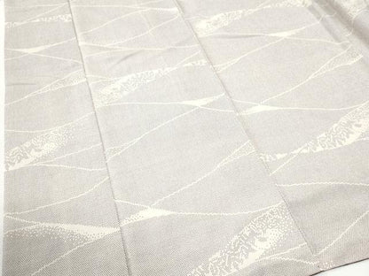 平和屋着物●本塩沢　吉祥文　正絹　逸品　CABI2699yc