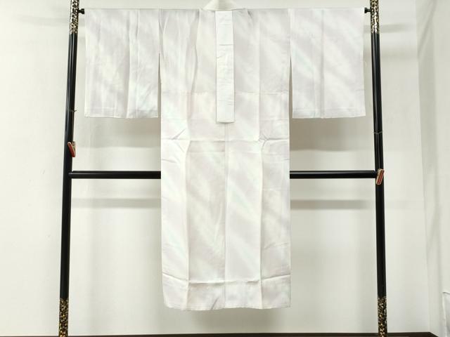 平和屋着物●長襦袢　無双仕立て　紗綾形地紋　暈し染め　半衿刺繍　正絹　逸品　CABI2710yc