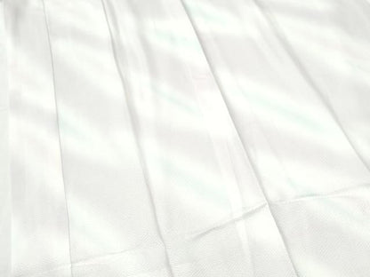 平和屋着物●長襦袢　無双仕立て　紗綾形地紋　暈し染め　半衿刺繍　正絹　逸品　CABI2710yc
