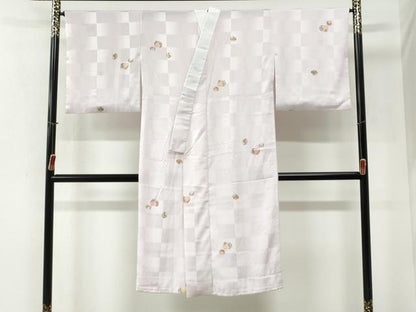 平和屋着物●長襦袢　無双仕立て　吉祥文　正絹　逸品　CABI2749yc