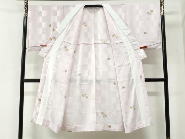 平和屋着物●長襦袢　無双仕立て　吉祥文　正絹　逸品　CABI2749yc