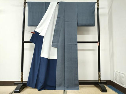 平和屋着物●江戸小紋　鮫小紋柄　正絹　逸品　CABI2763yc