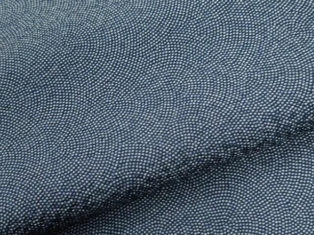 平和屋着物●江戸小紋　鮫小紋柄　正絹　逸品　CABI2763yc