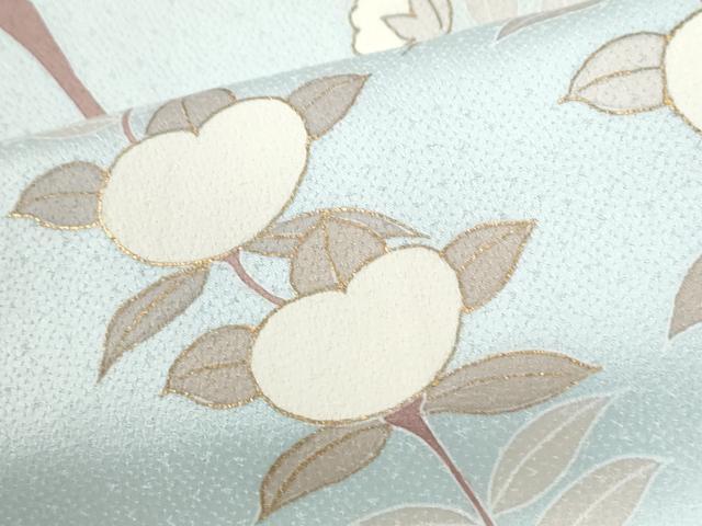 平和屋着物●訪問着　駒刺繍　枝橘　金彩　正絹　逸品　CABI2764yc
