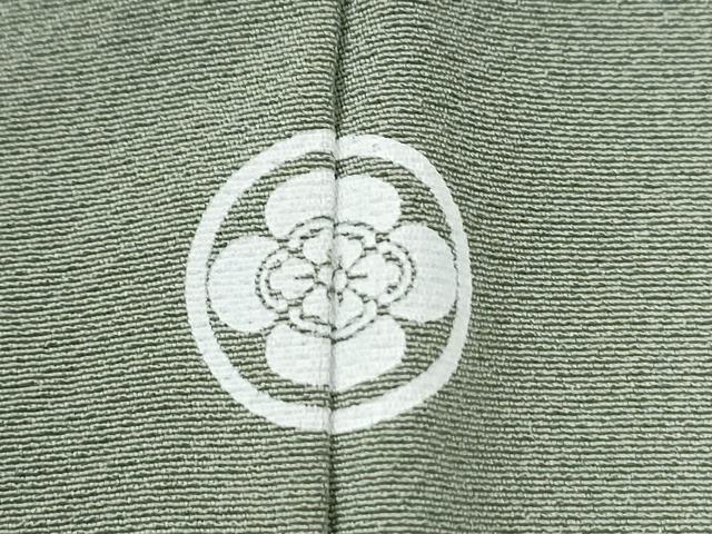 平和屋着物●訪問着　友禅　流水籬草花文　暈し染め　正絹　逸品　CABI2769