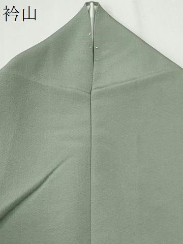 平和屋着物●訪問着　友禅　流水籬草花文　暈し染め　正絹　逸品　CABI2769