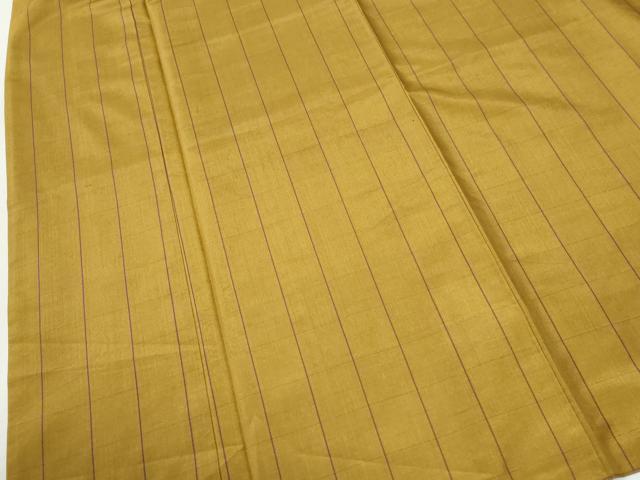 平和屋着物●上質な紬　縞　正絹　逸品　CABI2775yc