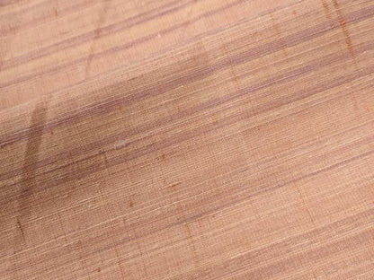 平和屋着物●紅花紬　よねざわ紀行　トップ染　霞文　証紙付き　正絹　逸品　CABI2791yc