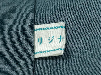 平和屋着物●訪問着　駒刺繍　牡丹飛鶴花唐草文　蛍暈し　金彩　正絹　逸品　CABI2796yc