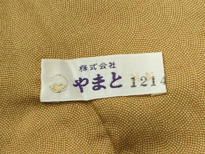 平和屋着物●江戸小紋　鮫小紋柄　やまと誂製　正絹　逸品　未使用　CABI2805yc