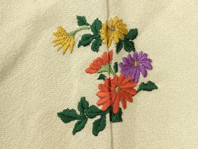 平和屋着物●訪問着　友禅　作家物　童子遊び　暈し染め　銀彩　正絹　逸品　CABI2808yc