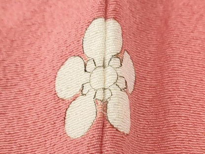 平和屋着物●上質な色無地　薄紅色　正絹　逸品　未使用　CABI2811yc