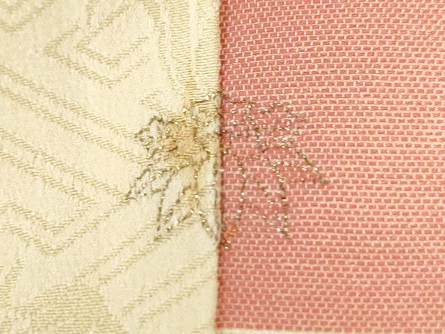 平和屋着物●訪問着　横段牡丹花文　金彩　正絹　逸品　CABI2828yc