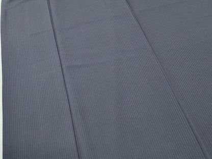 平和屋着物●上質な色無地　縞地紋　紫苑色　正絹　逸品　CABI2829yc