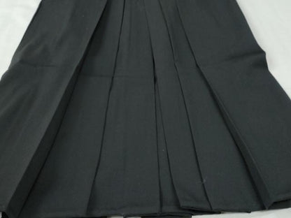 平和屋着物●女性　行灯袴　色無地　黒地　CABI2836yc
