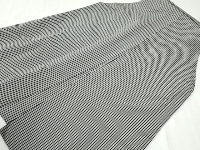 平和屋着物●男性　馬乗り袴　間道　正絹　逸品　CABI2837yc